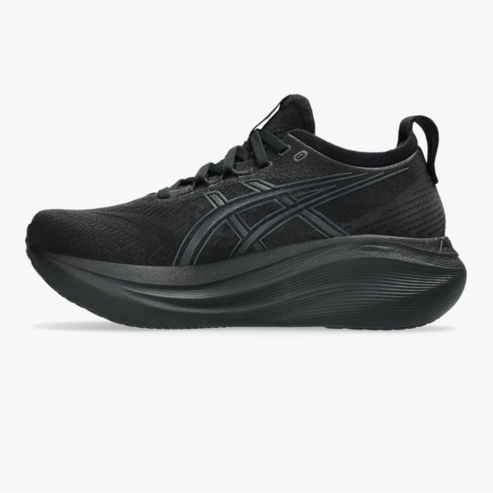 Asics Gel-Nimbus 26 All Black Athletic Running Comfort Sneakers Womens Size 6